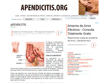 Tablet Screenshot of apendicitis.org